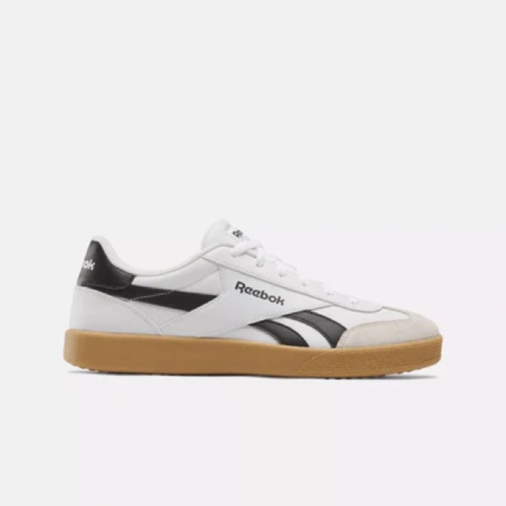 Reebok Women’s White and Black Sneakers
